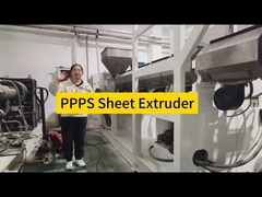 Высокая эффективность производства и легкая эксплуатация пластиковой экструдерной машины