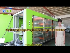 Интегрированная машина с тремя станциями положительного и отрицательного давления