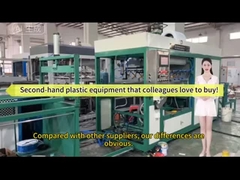 Использованная энергосберегающая и высокоскоростная пластиковая вакуумная пенообразовательная машина