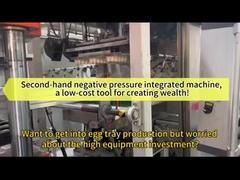 Полностью автоматическая трехстанционная пластмассовая термоформационная машина