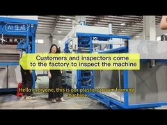 Полностью автоматическая машина для вакуумного формирования пластиковых подносов для посевов