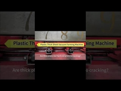 Полностью автоматическая вакуумная формовая машина для толстой пластиковой пластины