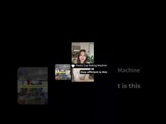 Полностью автоматическая высокопроизводительная машина для изготовления пластиковых чашек