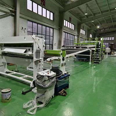 Использованная пластиковая экструдерная линия экструзионного листа из ПП ПЭТ непрерывная