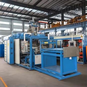 Управление PLC 380V Термоформационная машина для 710 мм Ширина 4000 кг Мощность